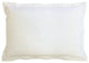 Charlotte White Pillow Sham, 21" x 27", 1PC