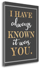 "It Was You" By Jo Moulton, Giclee Print on Gallery Wrap Canvas, Ready to Hang