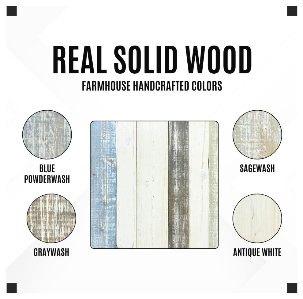 Handcrafted Headboard, Hanger Style, Farmhouse Mix, California King