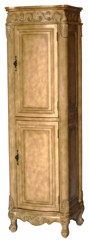 Antique Style Bathroom Linen Cabinet Model 2917-T