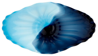 Seascape Plate, BlueCyan