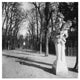 "France, 1920 - The Park, Versailles" Paper Print by Eugï¿½ï¿½ne Atget, 32"x32"