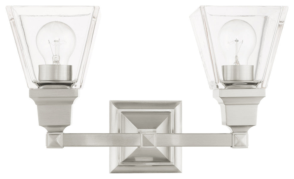 Livex Lighting 17172-91 Mission - Two Light Bath Vanity