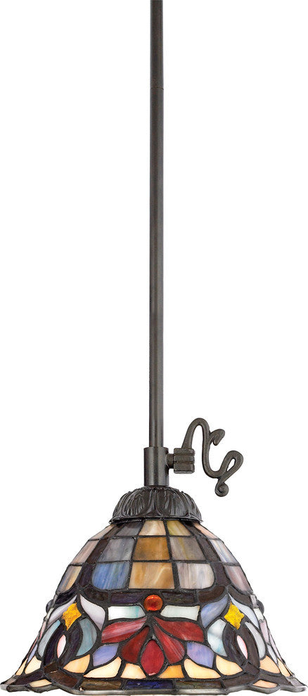 Quoizel TF1536VB One Light Mini Pendant Hyacinth Vintage Bronze