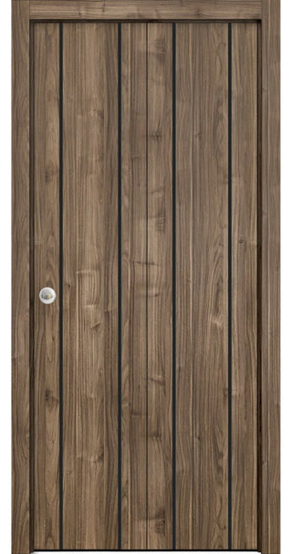Bi-fold Doors 84 x 84 | Planum 0016 White Silk with  | Sturdy Tracks