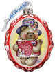 Note to North Pole Santa Keepsake Glass Ornament