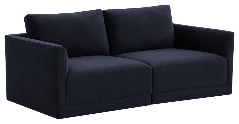 Willow Navy Living Room Set