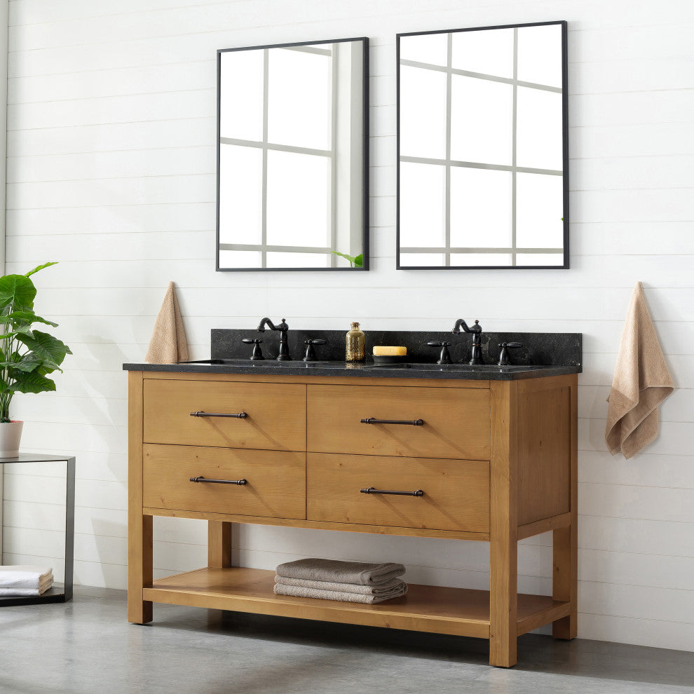 Windwood 54" Bathroom Vanity, Tan