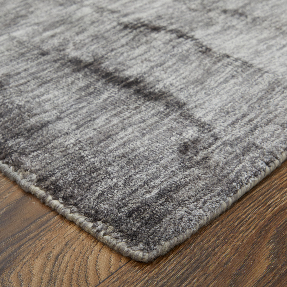 Weave & Wander Nantes Rug, Smoke, 5'6"x8'6"
