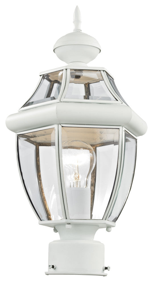 Monterey Outdoor Post Head, White