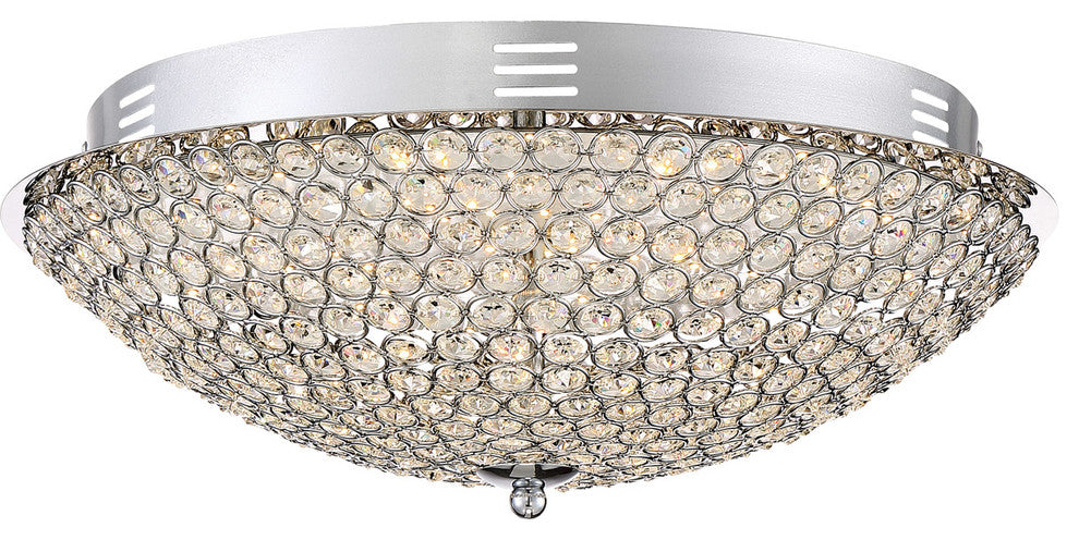 Quoizel PCIN1716C LED Flush Mount Infinity Polished Chrome