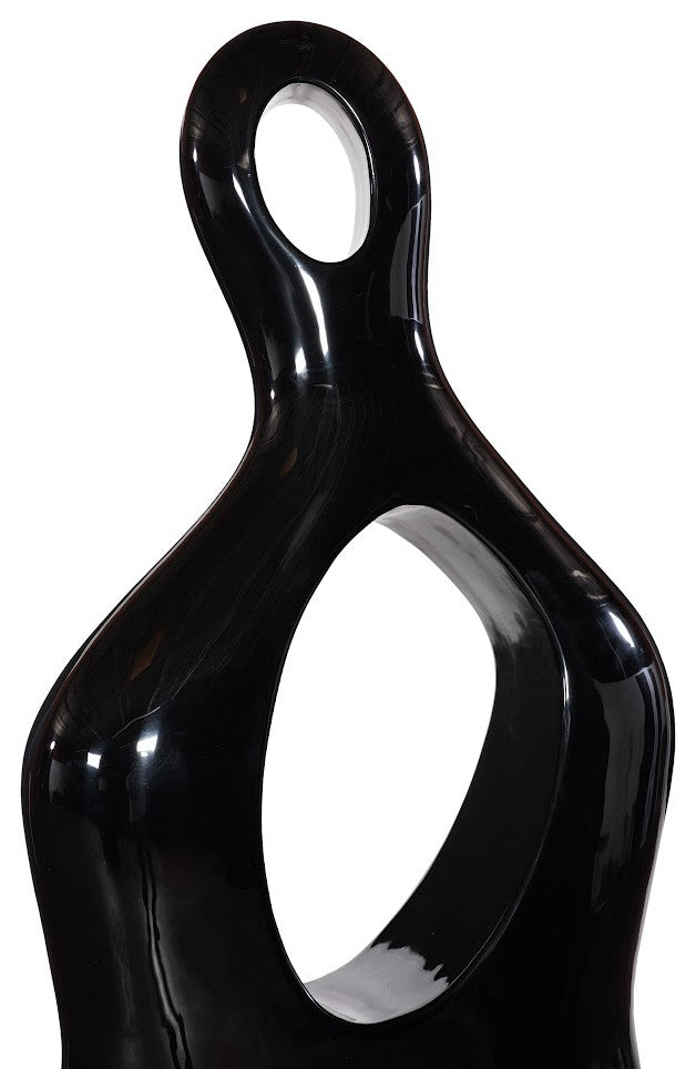 Female Sculpture, Gel Coat Black, Colossal