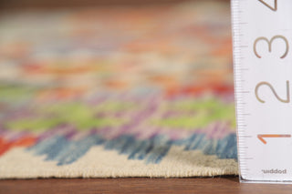 Geometric Kilim Oriental Wool Rug 4x6