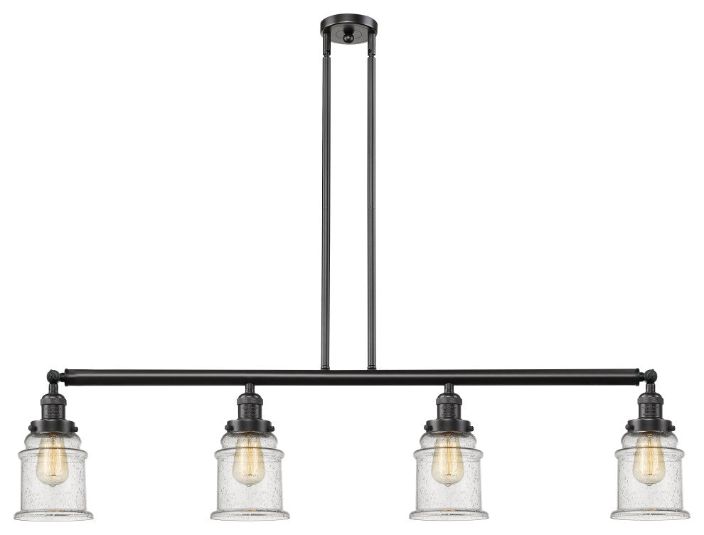 Innovations Lighting 214-Ob-G184-Led 4 Light Dimmable Led Island Light