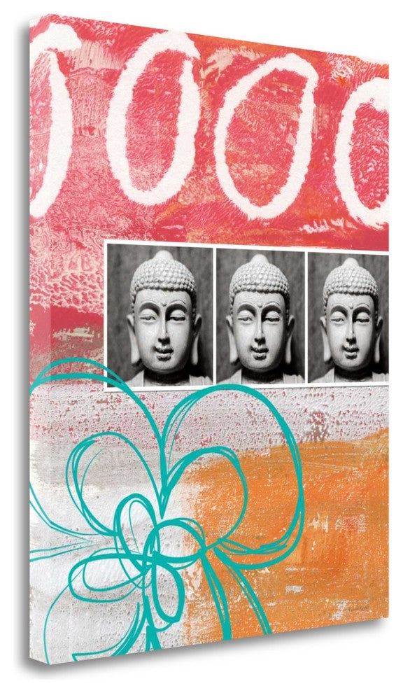 "Zen Photobooth IV" By Linda Woods, Giclee Print on Gallery Wrap Canvas