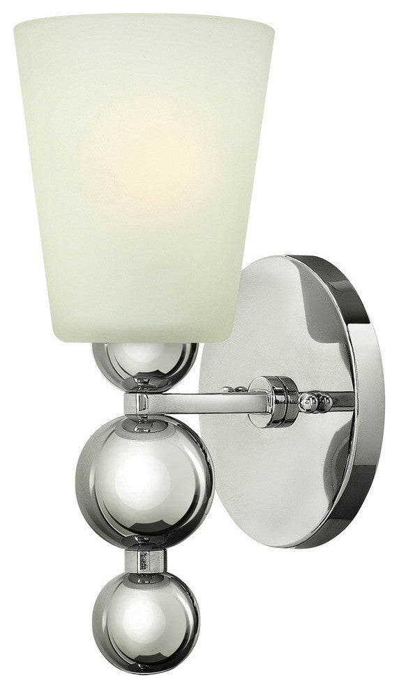 Hinkley Zelda Sconce Single Light Sconce, Polished Nickel