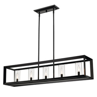 Smyth Linear Pendant, Matte Black, Matte Black