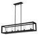Smyth Linear Pendant, Matte Black, Matte Black