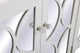 Magnus 60" Mirrored Credenza, White