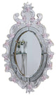 Elegant Lighting Mirror, 22.2"x1.8"x36.2", Gold, Murano Collection