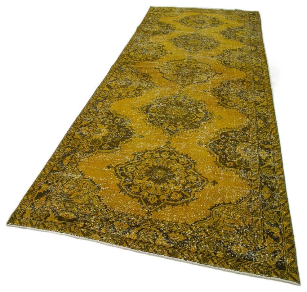 Rug N Carpet - Handmade Turkish 4' 10" x 13' 0" Unique Runner Rug