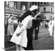 "Kissing the War Goodbye in Times Square, 1945, II" Artwork, 36"x36"