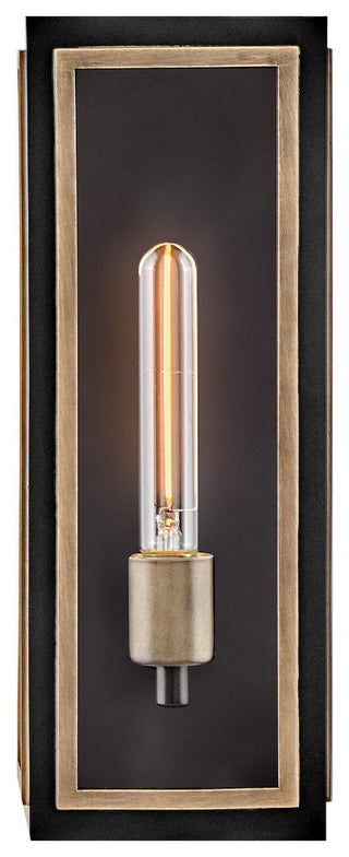 Hinkley Shaw Medium Wall Mount Lantern, Black