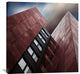 "Facade Rouge" Stretched Canvas Giclee by Gilbert Claes, 36x36"