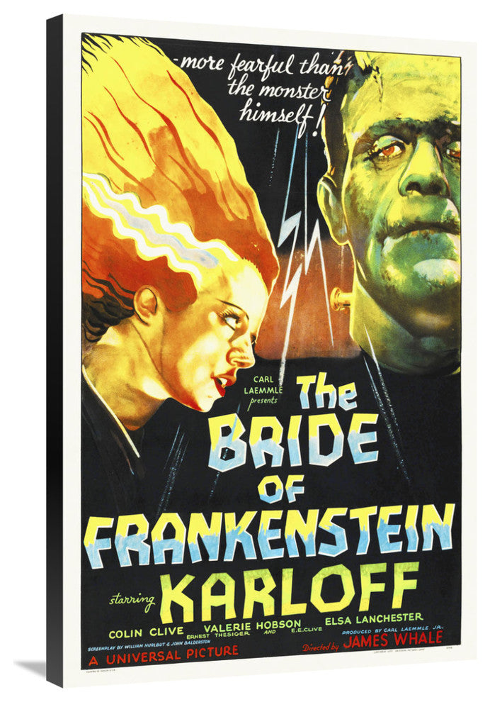 "Bride of Frankenstein" Canvas by Hollywood Photo Archive, 24x36"