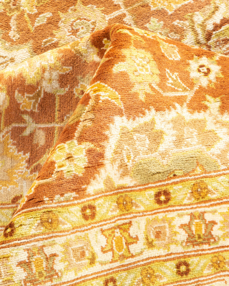 Mogul, One-of-a-Kind Hand-Knotted Area Rug Brown, 8'4"x13'1"