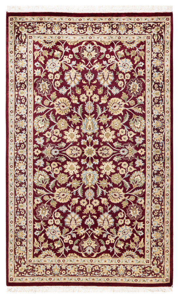 Tonk, One-of-a-Kind Hand-Knotted Area Rug Red, 3'1"x5'2"