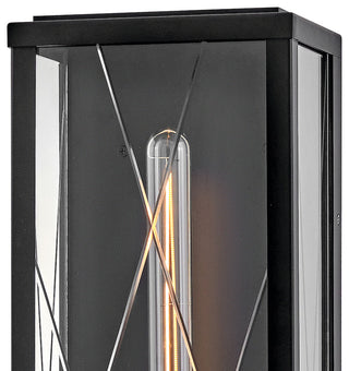 Hinkley Monte Large Wall Mount Lantern, Black