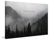 "I Love This Place Text" Painting Print on Wrapped Canvas