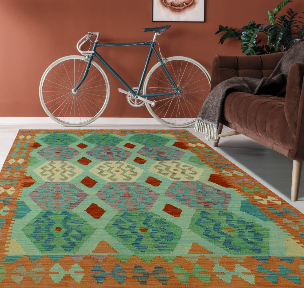 Sangat Kilim Mariana Lt. Green Rug