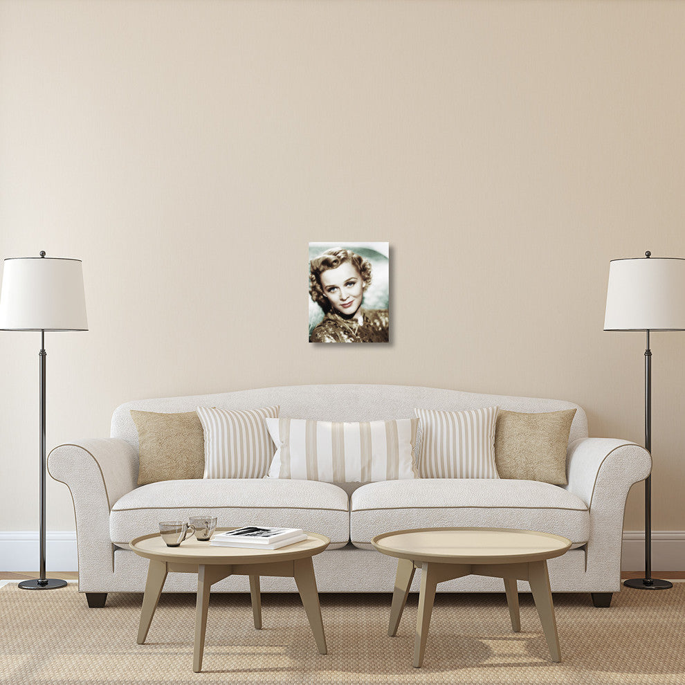 "Gloria Stuart" Stretched Canvas Giclee by Hollywood Photo Archive, 18"x22"