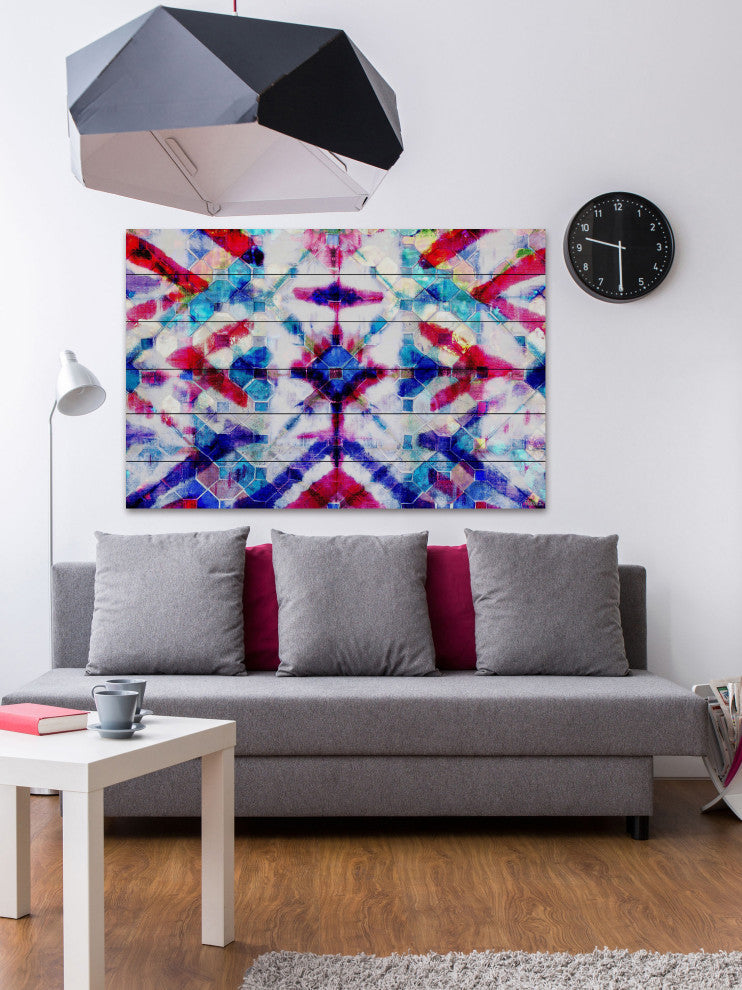 "Agourai" UV Ink Print on White Wood60"x40", 60"x40"