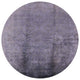 Ahgly Company Indoor Round Mid-Century Modern Area Rugs, 8' Round