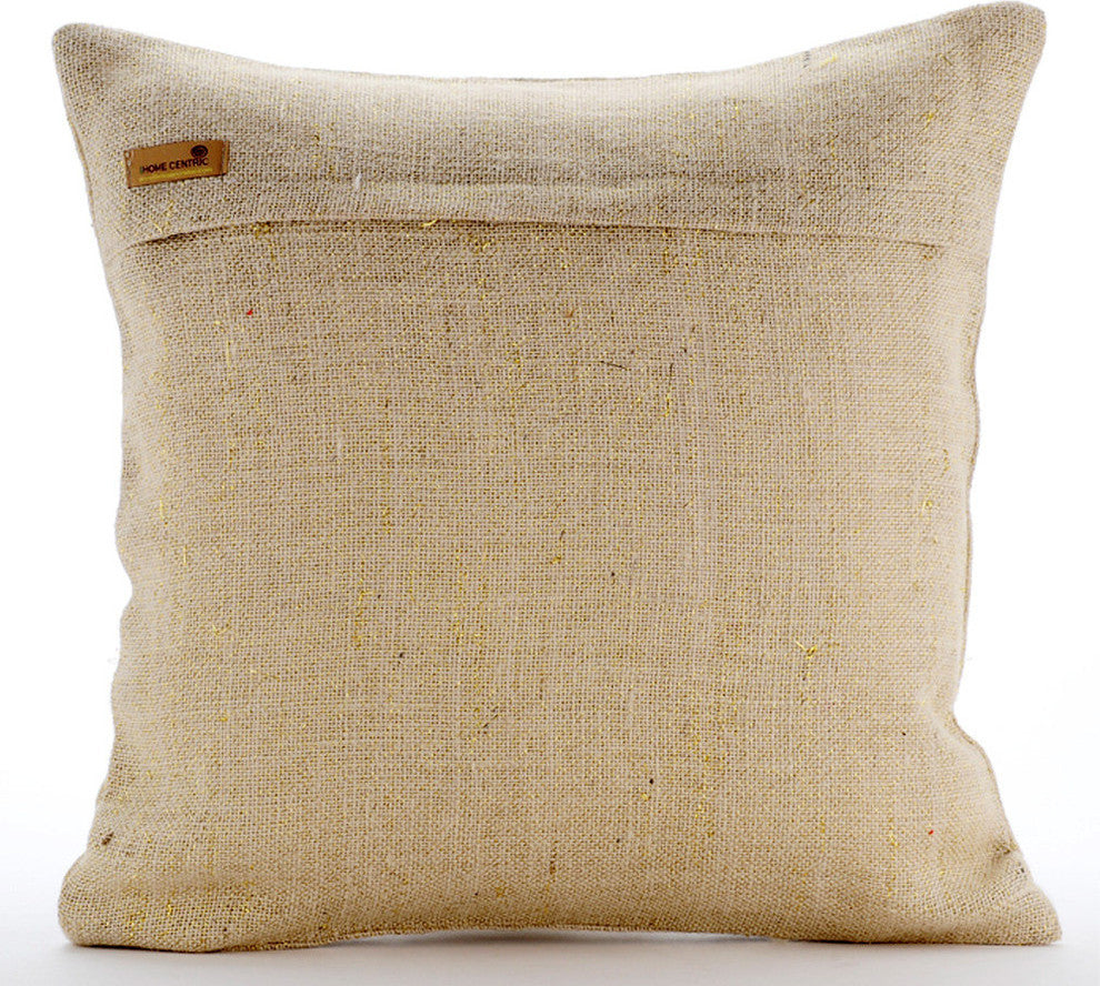 Throw Pillow Covers 26" x 26" Cushion Cover Beige Cotton - The Jute Heritage