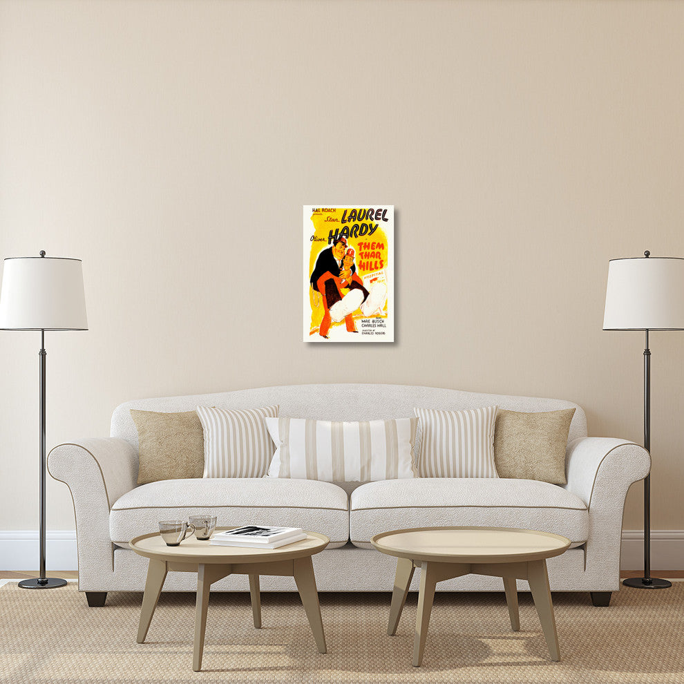 Laurel and Hardy, Them Thar Hills, 1934, 20x30
