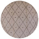 Ahgly Company Indoor Round Mid-Century Modern Area Rugs, 4' Round
