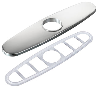 Moen 141002 10" Replacement Escutcheon Plate - Chrome