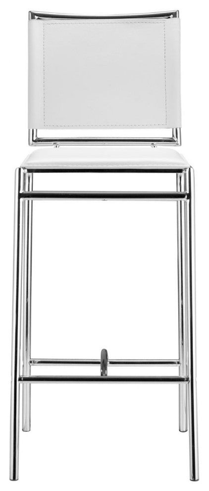 Soar Bar Chair, Set of 2 White