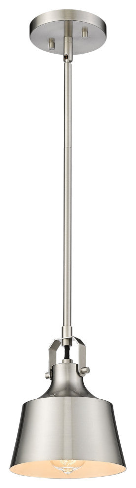 Innovations 370-1S-SN-M-LED Provin 1 Light Mini Pendant, Brushed Satin Nickel