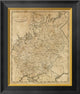 "Russia in Europe, 1812" Framed Canvas Giclee by Aaron Arrowsmith, 17x20"