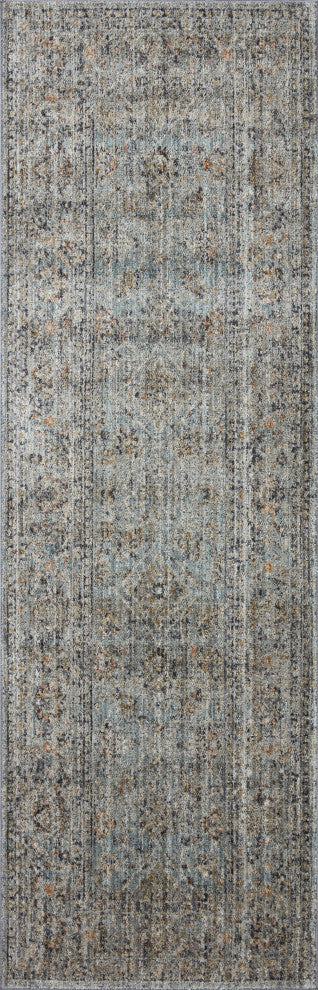 Jean Stoffer x Loloi Katherine Ocean / Gold 7'-10" x 10' Area Rug