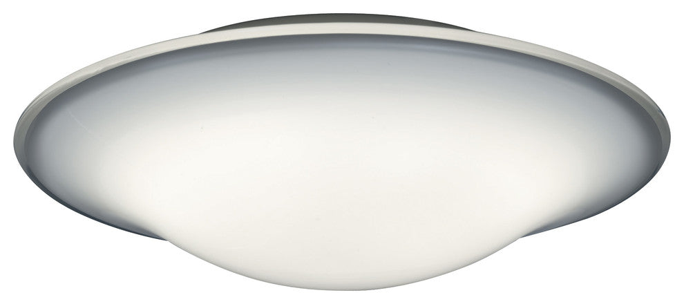 Milano LED Ceiling Light, White, 18"