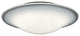 Milano LED Ceiling Light, White, 18"