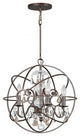 Crystorama Solaris 4-Light Mini Chandelier