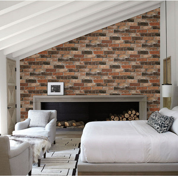 Olympia Brown Marble Wallpaper Bolt