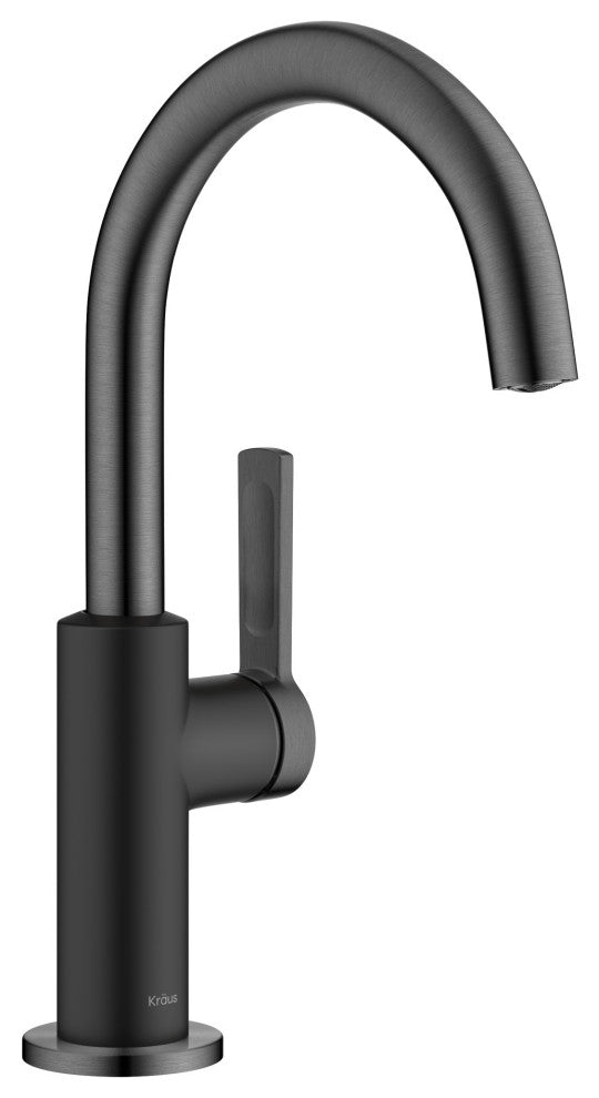 Oletto 1-Hole Kitchen Bar Faucet Matte Black
